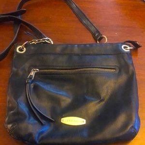 Liz Claiborne Black leather Crossbody bag